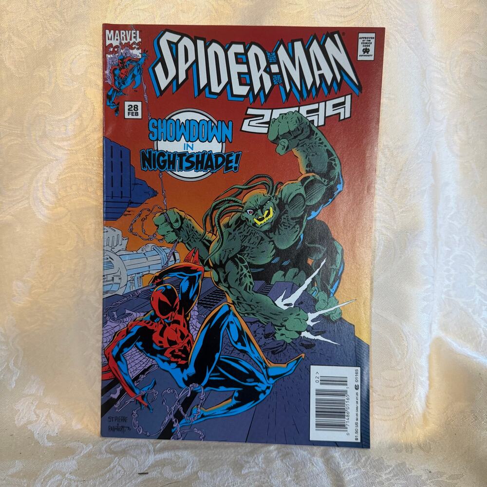 Spider-Man 2099 #28 Marvel 1995 Miguel O’Hara 2099 Comic VF